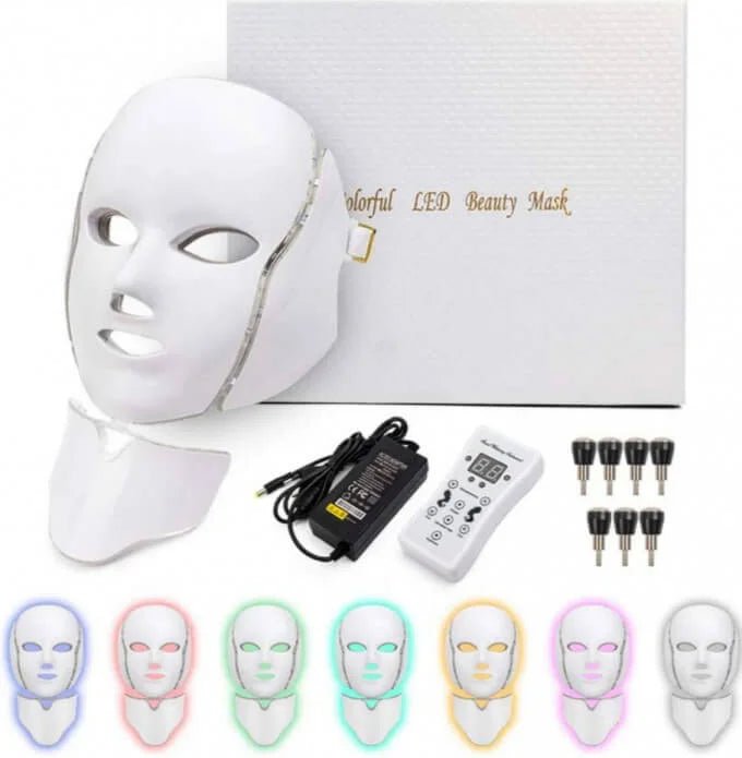 Masque de Luminothérapie LED 7 Couleurs