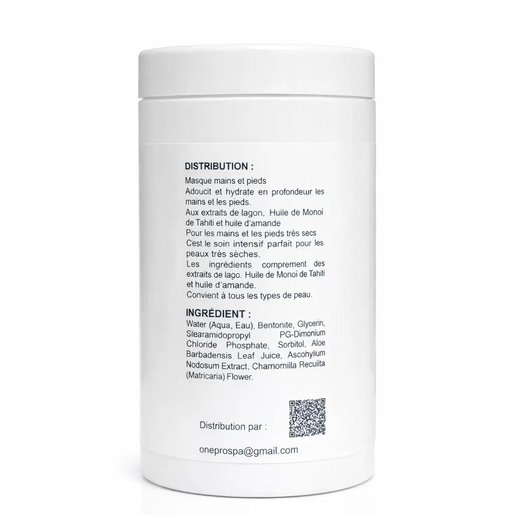 Masque manucure pédicure salon 1Kg