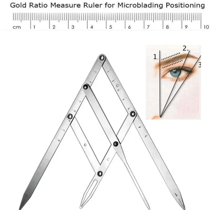 Outil de mesure de maquillage Permanent