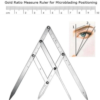 Outil de mesure de maquillage Permanent