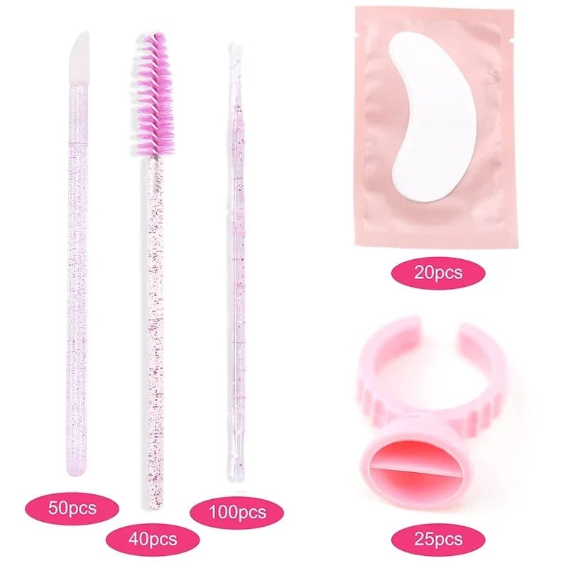 Pack d'extention de cils avec boite