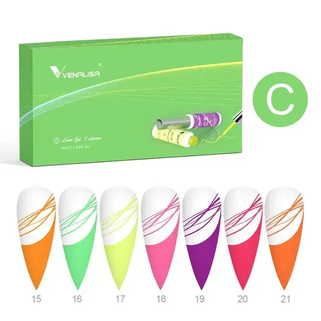 Venalisa ❘ gel de peinture Led uv nail art