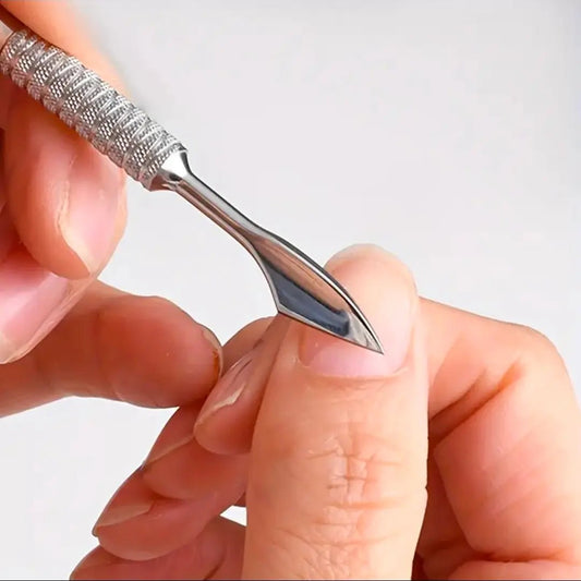 Pousseur et Coupe-Ongles en Acier Inoxydable pro