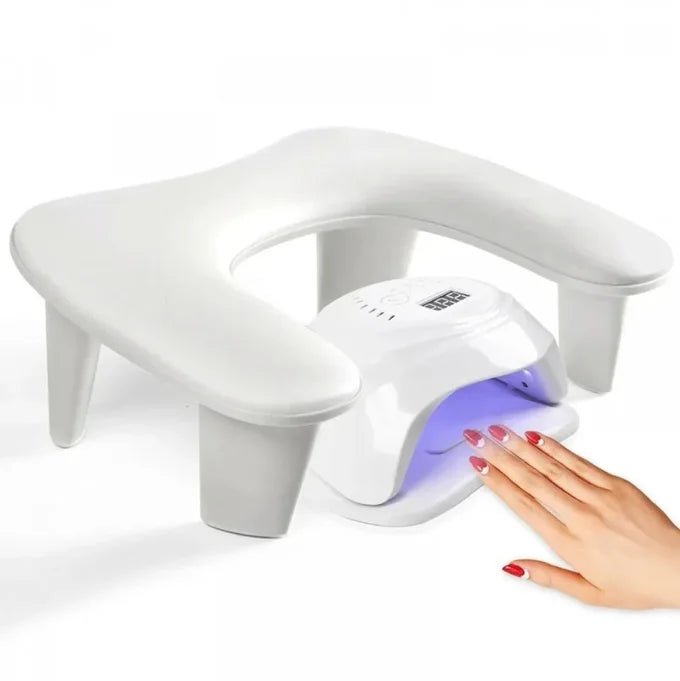 Repose-main en cuir en forme de U