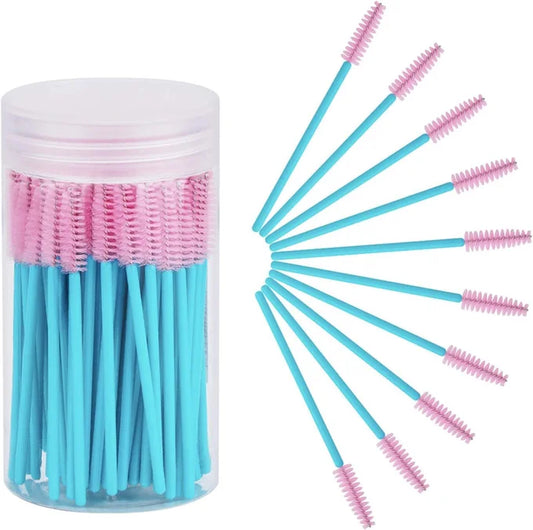 100 Brosses à Cils en cristal jetables