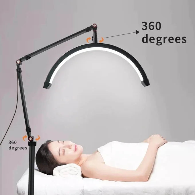 Lampe Led demi-lune avec clip téléphone