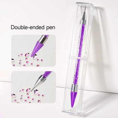 Stylo à points pour cueilleur de strass pour ongles