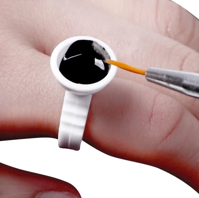 Support de tasse de colle à cils│10 Piéces