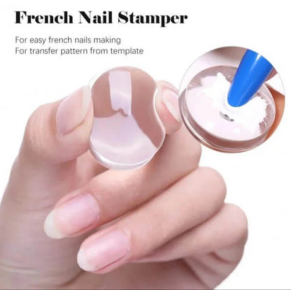 Tampon Transparent Nail art