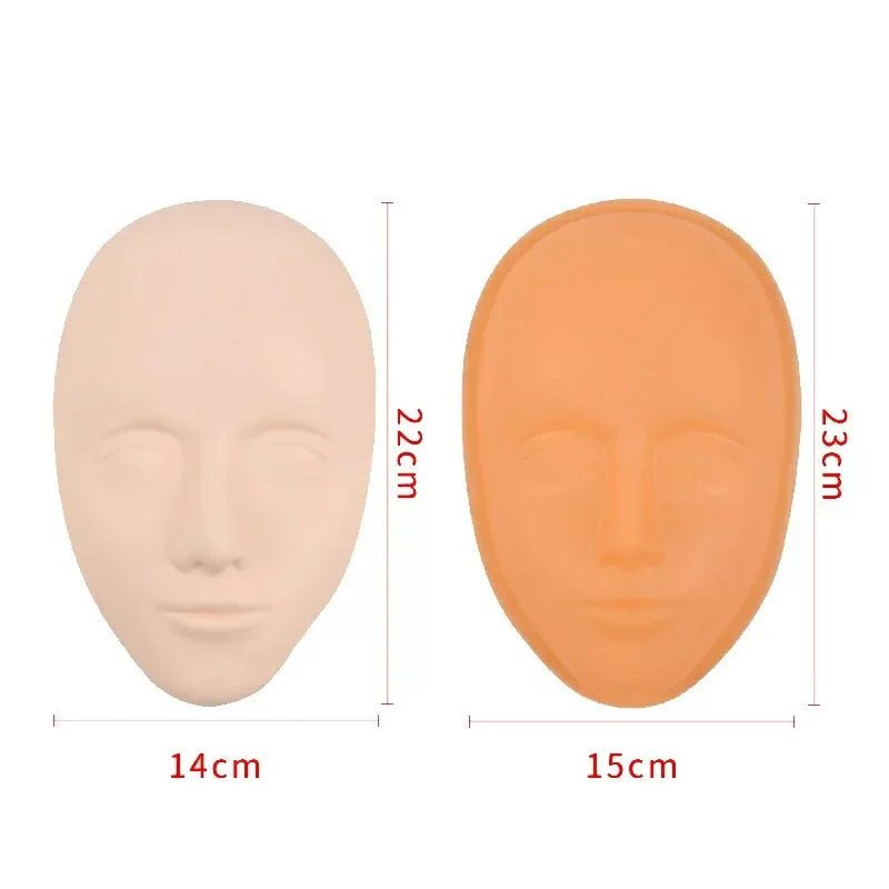 Tête de pratique de tatouage 5D