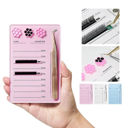 Plateau d'extension de cils 3 en 1