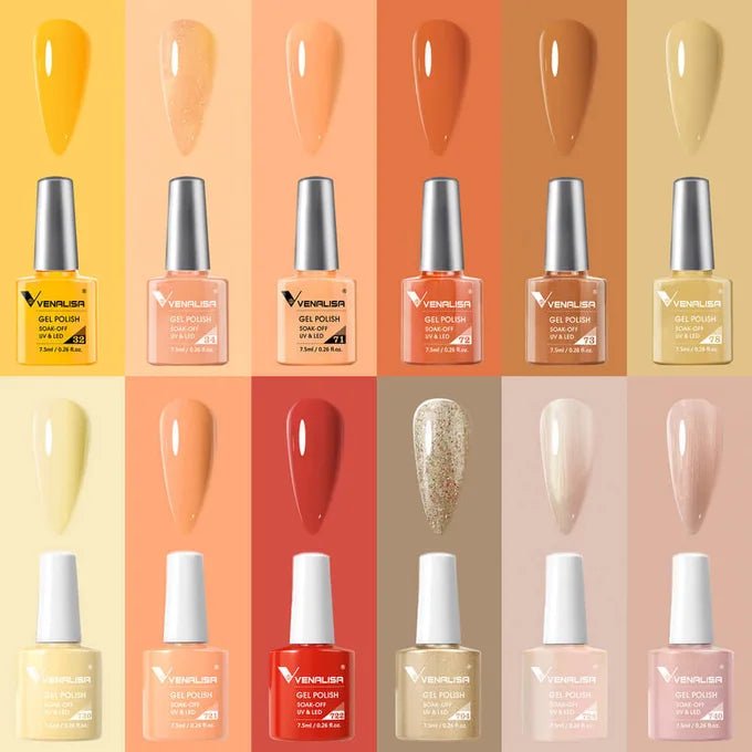 Venalisa ❘ Pack vernis permanent 12 piéces